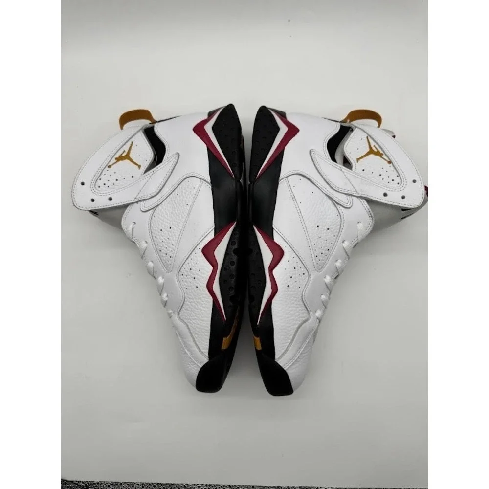 Air‎ Jordan 7 Retro Cardinal 2022 White Red Black Bronze Mens Size 13 CU9307-106